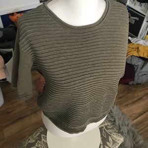 Textured crop top